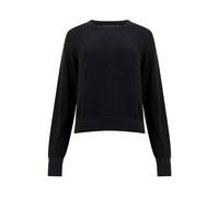 French Connection Supersoft Double Raglan Crew Charcoal Mel size L | Knitted Sweaters Outlet | Women | Black L