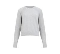 French Connection Supersoft Double Raglan Crew Lgt Grey Mel size S | Sweaters Outlet | Women | Gray S