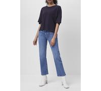 French Connection Tally Jrsy Sslv Crewnk Tee Utility Blue size S | Shirts Outlet | Women | Blue S