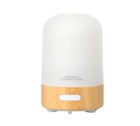 French Connection Ultrasonic LED Light Essential Oil Diffuser 100ML in Light Oak French Connection Light Oak 100ml