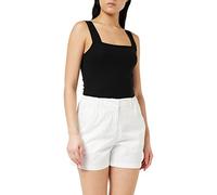 French Connection Women's Vaughn Cotton City Short Casual, White, 10