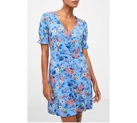 French Connection Vee Button-thru S Tranquil size 12 | Shirt Dresses Outlet | Women 12