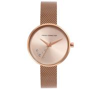 French Connection Women Rose Gold Analogue Watch - FCL23-D, Rose Gold