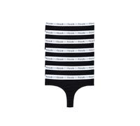 French Connection FCUK - Cotton Thongs For Women - Pack of 7 Ladies Thongs - Soft, Stretchable, and Comfortable Knickers (Small)