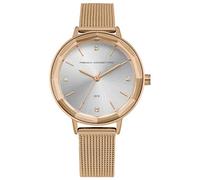 French Connection Womens Analogue Classic Quartz Watch with Stainless Steel Strap FC1318RGM