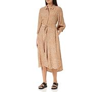 French Connection Women's Cadie Delph Drape Shirt Dress Casual, Shifting Sand, S