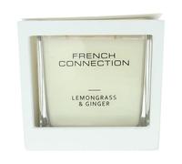 French Connection Wooden Collection Lemongrass & Ginger Candle 480g