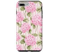 French Country Pink Hydrangea Floral Pattern Case for iPhone 7 Plus/8 Plus