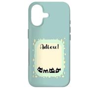 French Coworker Adieu Quitting Leaving Job Case for iPhone 17