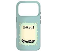 French Coworker Adieu Quitting Leaving Job Case for iPhone 17 Pro