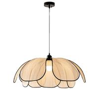 French Cream Living Room Hanging Lamp Fabric Medieval Style Bedroom Pendant Light Art Fine Dining Chandelier