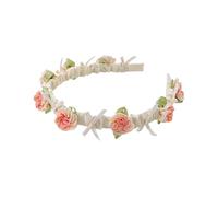 French Crystal Rhinestone Handmade Headband Hair Accessories for Women (One Size)
