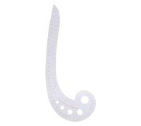 French Curve Ruler, Clear ABS for Neckline Sleeve Pattern | Transparent sewing template, flexible plastic, dressmaking drafting, cuffs collar crotch curve, tailor use