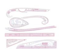 French Curve Ruler Set Dressmaking Pattern Maker Sewing Measuring Template for Fashion Designers and Tailors- 8pcs