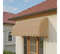 French Curved Retractable ning, UV Protect for Rain & ow, Perfect for Cafés, Reurants, Patios & Shops - Enhance Outdoor Spaces with Sle