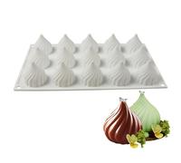 French Dessert 3D Lemon Silicone Mold - Multi-Use for Mousse Cake Brownie Pastry Professional Baking(Onion)