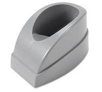 French Dip Tray, Nail Art Smile Line Maker Dipping Nail Recycling Tray Manicure Tool for Home Nail Salon (Grey)