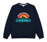 French Disorder - Clyde Warmy Fd Dawn Terry Embroidery Navy - M - Sweatshirt