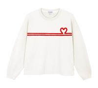 French Disorder - Nora Heart Knitted Cream - XS - Sweatshirt