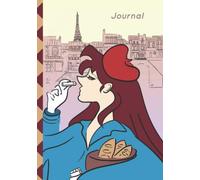 French Dispatch Themed Journal: 150 Page Diary for Teens and Adults, 7x10, Composition Notebook, Wide Ruled, Wes Anderson Workbook