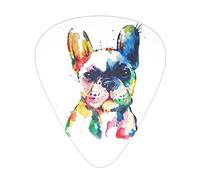 French Dog Puppy Hand Advanced guitar pick 12 pieces Three thicknesses for bass, electric guitar, acoustic guitar bag