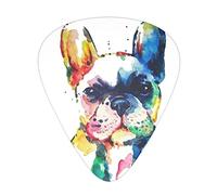 French Dog Puppy Hand Guitar Picks - Guitar Accessories - Guitar Picks For Acoustic Guitar, Electric Guitar, Bass Guitar For Men Women Professional Guitarist, Musicians And Beginner.