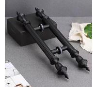 French Door Handles - Double-Sided Push Pull Hardware for Sliding Doors in Commercial Spaces