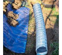 French Drain Pipe 4-6in 15-200m(L 50m)(L 85m)