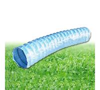 French Drain Pipe Perforated,French Drain Pipe for Lawn, 10 12 In Corrugated Perforated Drains Pipes 3 5 7 15 25 35 45 55 65 69 Ft - Soil Infiltration Ground Water Drainage, Non Woven Fabri