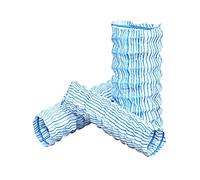 French Drain Pipe Perforated, Non Woven Fabric Flexible Outdoor for Yard/Lawn/Patio/Landscape, Land Drainage(50mm,2 Meters)