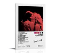 French Exit-TV Girl Canvas Wall Art Home Posters Are Suitable for Bedroom Dining Room And Living Room Beautiful Artwork Is A Great Gift for FriendsFrame-style08x12inch(20x30cm)