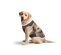 French Fashion Model Ferretsprint Large Vest For Pets Apparel T-Shirt Breathable Lightweight Sleeveless Tank Top
