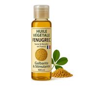 French Fenugreek Oil - Increases the Volume of Buttocks, Breasts and Hips - 100% Natural French Oil for Rounder Buttocks and Smooth Skin - 100 ml