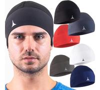 French Fitness Revolution Skull Cap Helmet Liner Running Beanie - Ultimate Thermal Retention and Performance Moisture Wicking. Fits Under Helmets