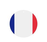 French flag Car air freshener, four-pack, suitable for car interiors, trucks, and SUVs.