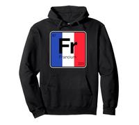 French flag chemical element Francium chemistry science cool Pullover Hoodie