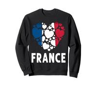 French Flag Heart Idea For Kids & France Flag Heritage Sweatshirt
