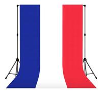 French Flag Print Backdrop For Photoshoot, Photo Backdrop Background Curtain For Photography Portraits(No Stand)