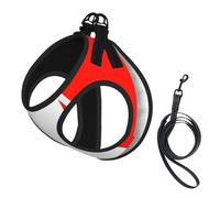 French Flag Print Dog Harness,Pet Leash Vest,Adjustable And Reflective Vest,For Small To Medium Dogs