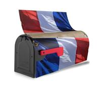 French flag Print Reusable Mailbox Cover Waterproof Mailbox Decor Magnetic Sun Protection Unique