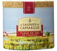 French fleur de sel Le Saunier De Camargue-fleur de sel- 4 x 125 gr
