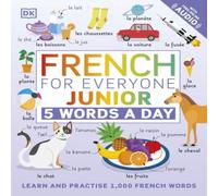 French for Everyone Junior 5 Words a Day Book DK Multi One Size