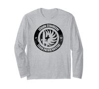 French Foreign Legion Paratrooper T shirt - 2 Rep (subdued) Long Sleeve T-Shirt