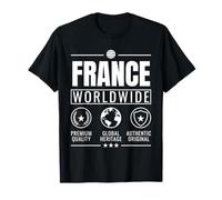 French France Worldwide Country Design T-Shirt