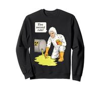 French Fries 5 Second Rule Vintage Retro Radioactive Lab Sweatshirt