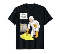 French Fries 5 Second Rule Vintage Retro Radioactive Lab T-Shirt