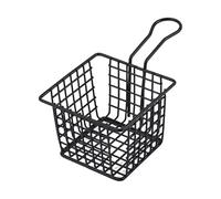 French Fries Basket - Kitchen Basket, Frying Rack | Stainless Steel Long Handle Chip Basket, Heat Resistant Barbeage Net Tray, Serving Tool Fry Fry, Mesh Basket