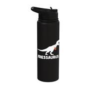 French Fries Chips French-Fried Potatoes T-Rex Dinosaur Stainless Steel Insulated Water Bottle