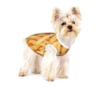 French Fries,Cotton Sleeveless Pet T-Shirt Soft Stretchy Puppy Breathable Vest,L