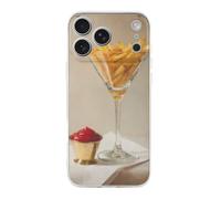 French Fries in Martini Glass Case Compatible with iPhone 17 Pro Max